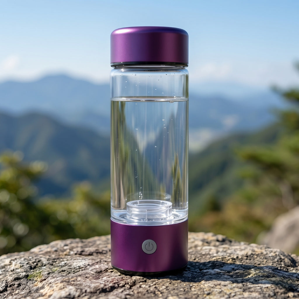 ミズラボ 水素水生成ボトル、ボタンひとつで、毎日の水を変える。