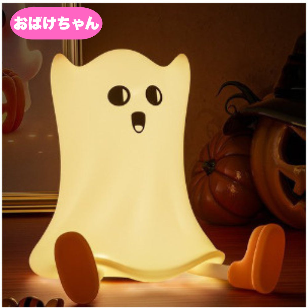 【全9種・ぽんっと光る癒し系ライト】アニマルパットライト｜やさしいシリコン素材＆USB充電式｜タッチで簡単操作・ふんわり光るLED｜寝室・リビング・ギフトに最適なかわいい動物デザインのナイトライト