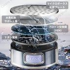 Hydro Fusion(ハイドロフュージョン)水素水生成ボトル ワンタッチ生成・充電式・大容量1.5Lモデル
