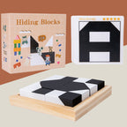 Kuukan Labo™｜モノクロで育てる空間認識パズル