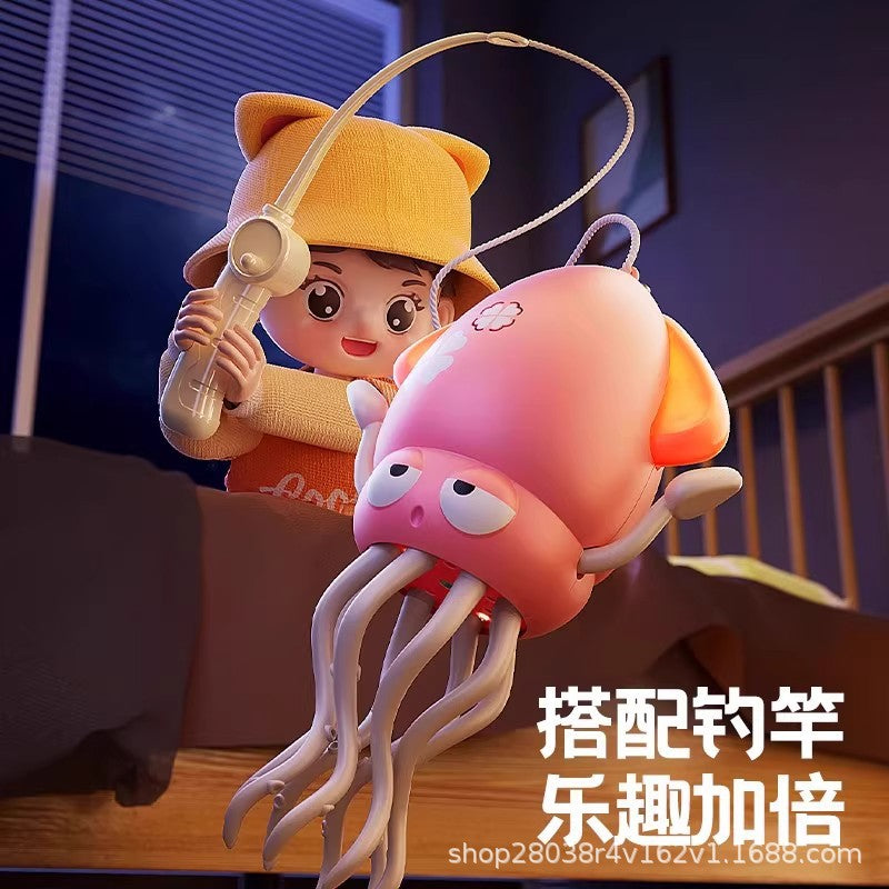 🐙 踊るイカちゃん｜見た瞬間に夢中になる、光って踊る知育おもちゃ！