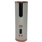 【コードレス＆高速加熱で忙しい朝も美しく】Beauty Spin 自動カールアイロン｜わずか20秒で最大200°C・10段階温度調整｜USB充電式＆軽量ポータブル｜デジタル表示＆火傷防止設計｜サロン級仕上がりをどこでも実現するスタイリッシュヘアガジェット